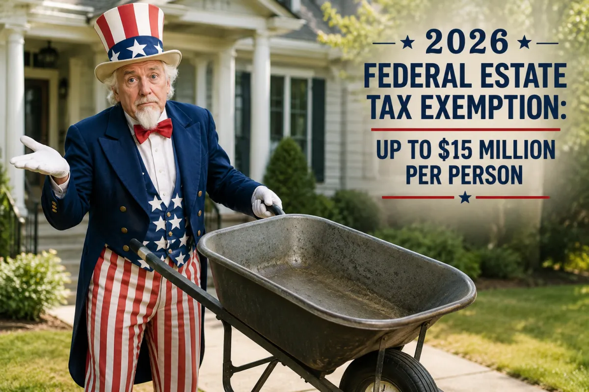 2026 Federal Estate Tax Exemption Explained for Pennsylvania Homeowners 