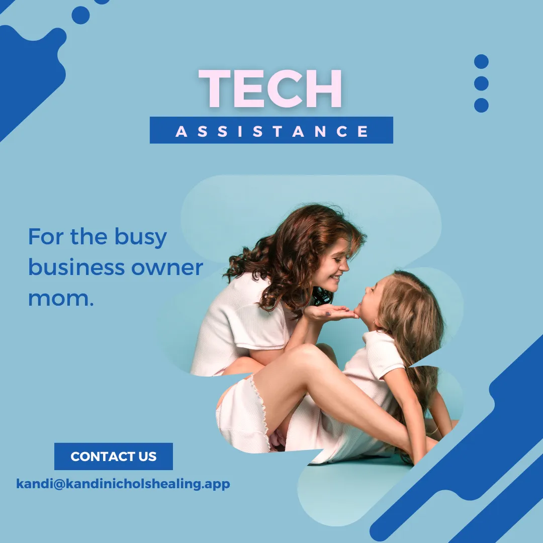 Tech assistance for the busy business owner mom