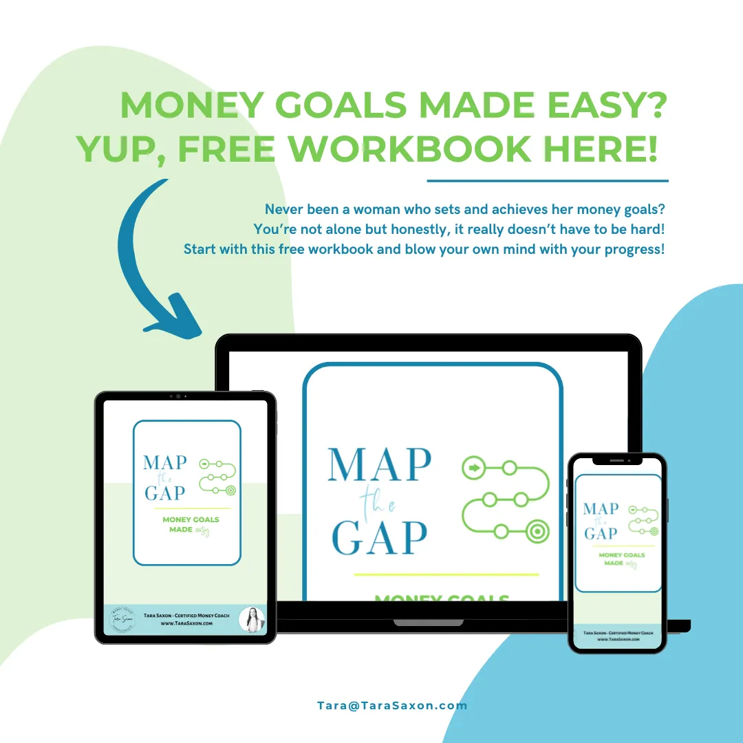 Free workbook for making and achieving money goals