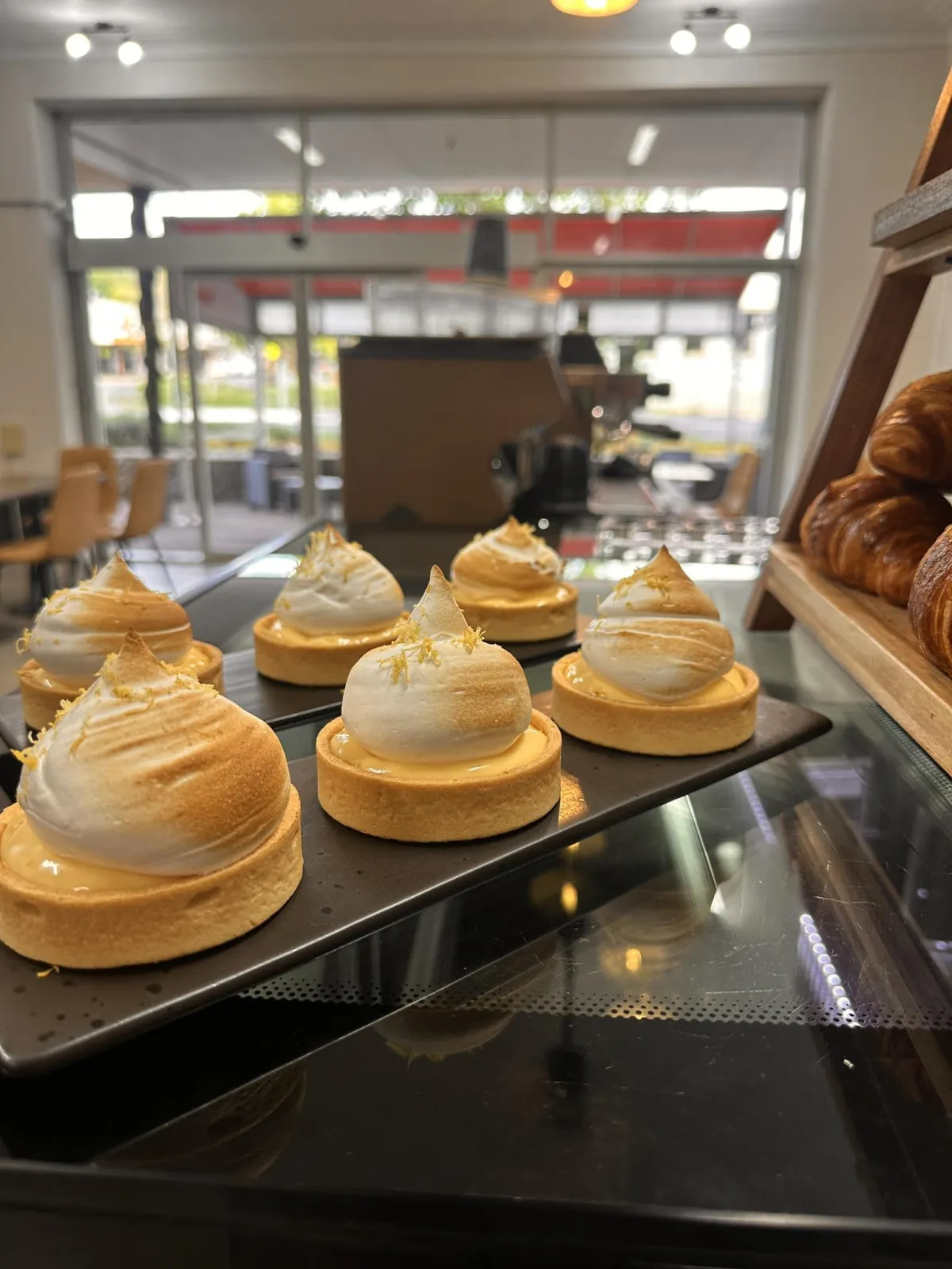 Lemon Meringue Tarts on a Tray