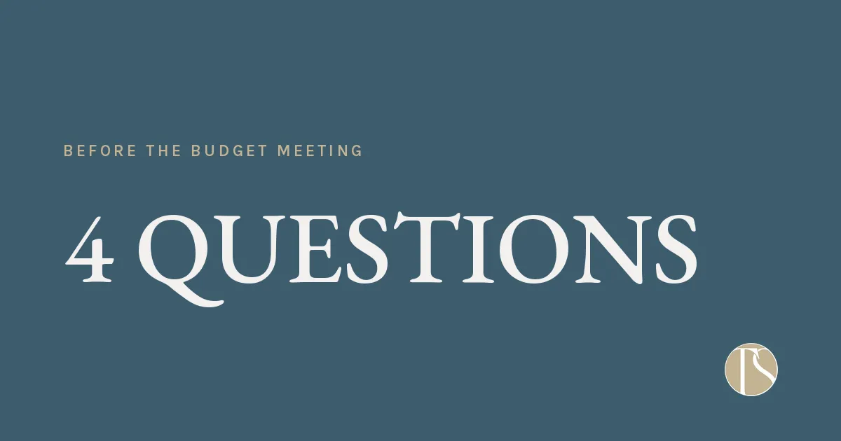 The four questions you will be asked when you take this to the exec