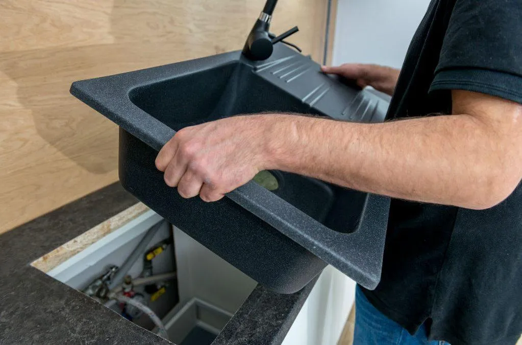 Kitchen Plumbing Services repair in West Bear Valley home.