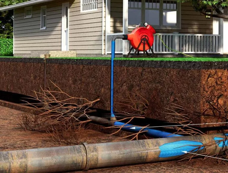 Trenchless Pipe Repair repair in Mountain View Acres home.