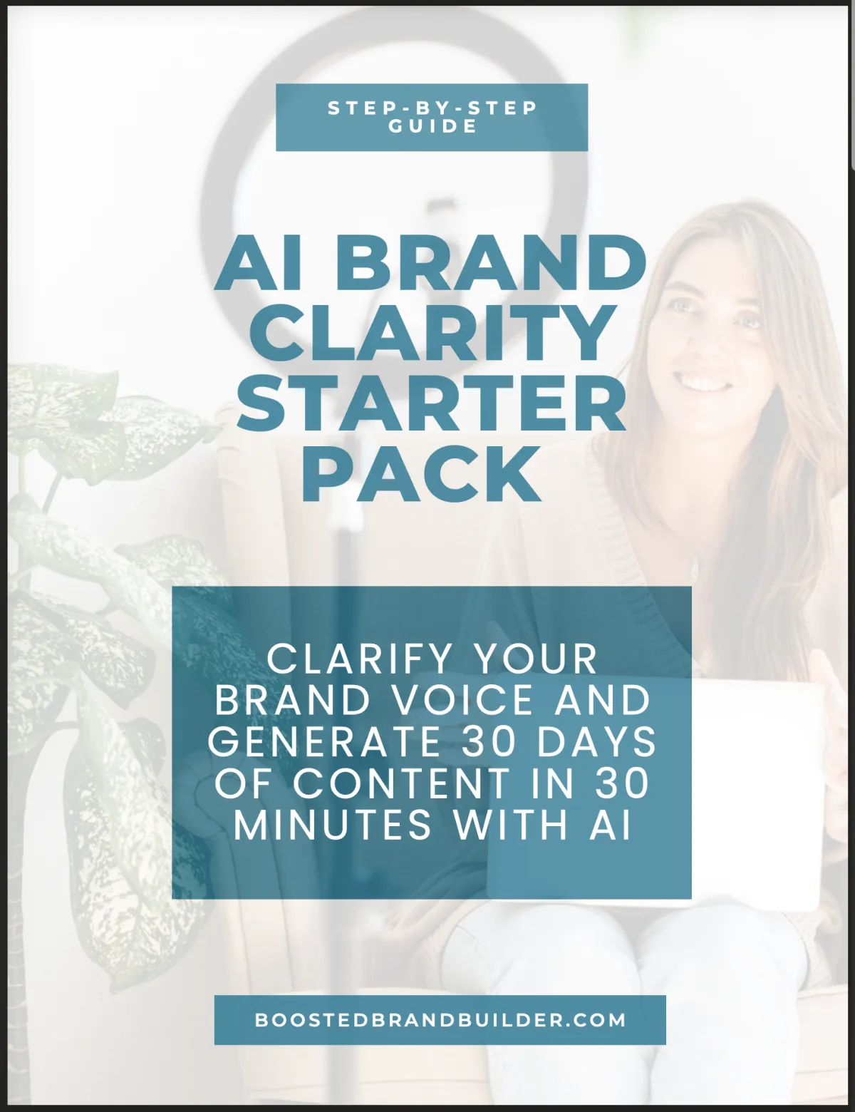 Three-person small business meeting in a bright storefront: owner with tablet, marketer with laptop, and assistant taking notes; warm natural window light, candid photorealistic style emphasizing collaboration and results.