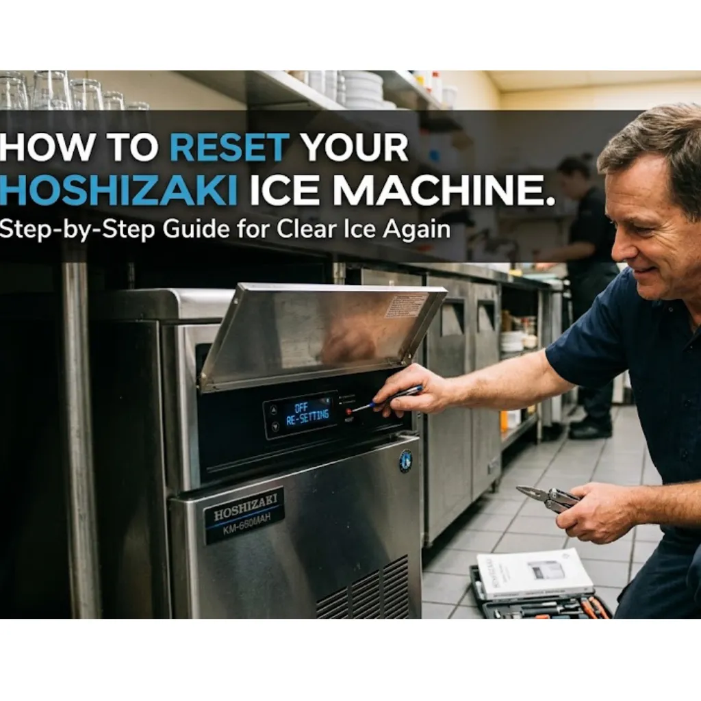 how to reset a Hoshizaki ice machine