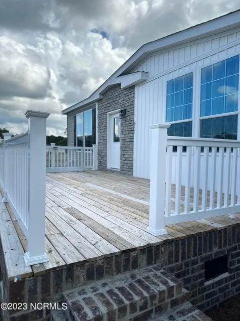 Front Deck of a home at Clariday Estates