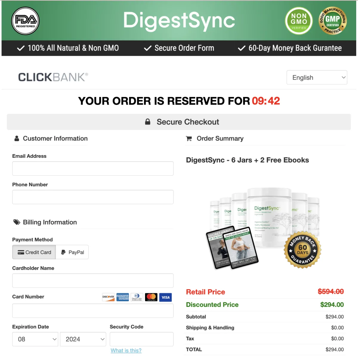 How To Order DigestSync