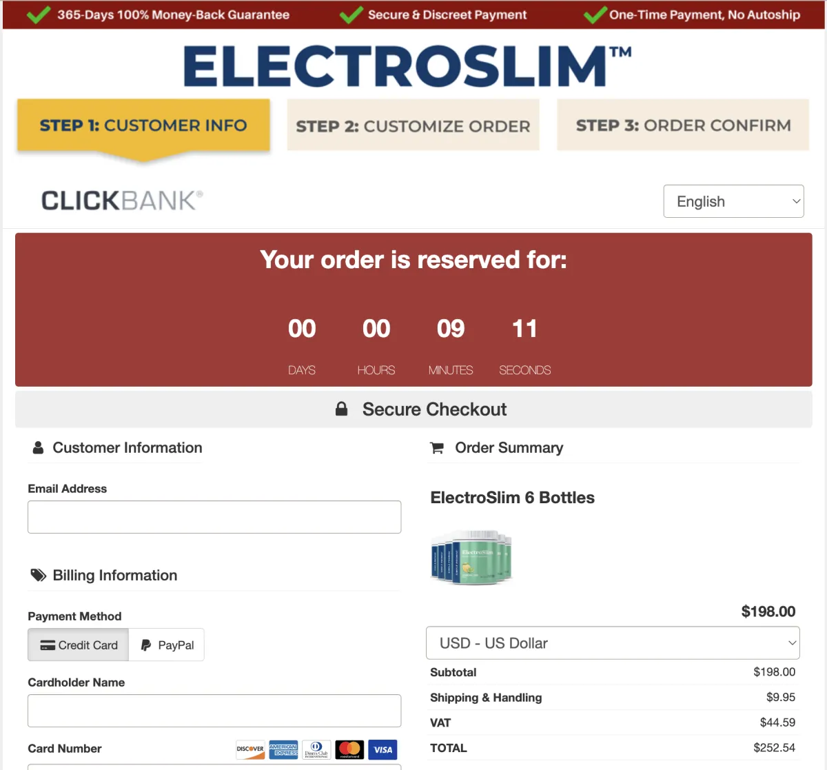 How To Order ElectroSlim