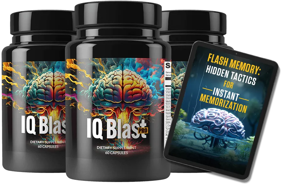 IQ Blast Pro 3 Bottles