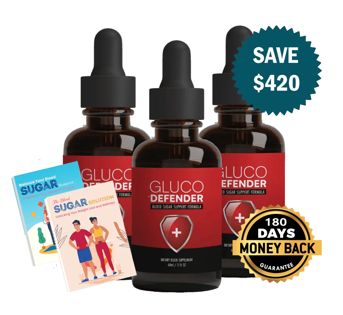 Gluco Defender 3 Bottles