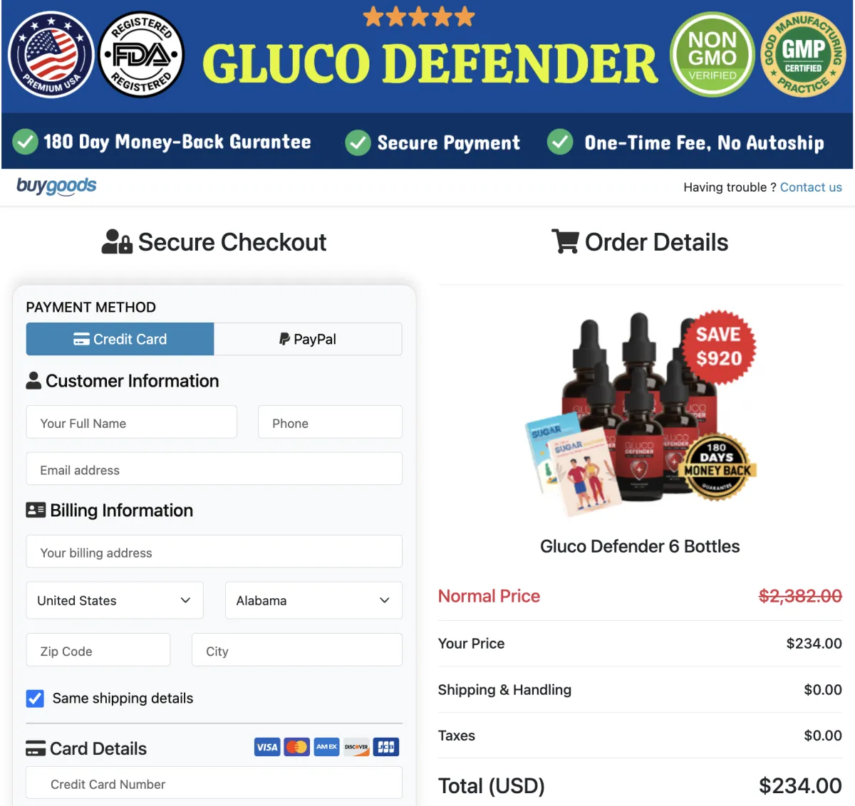 How To Order Gluco Defender