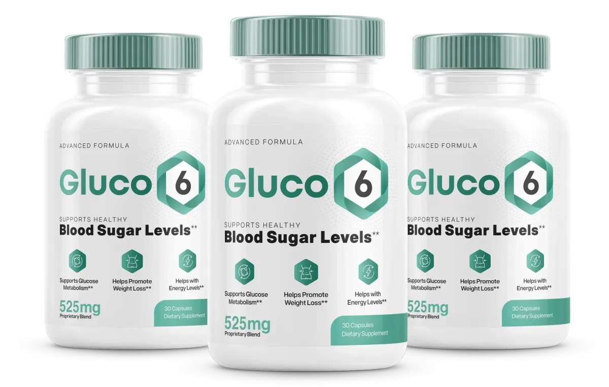 Gluco6 3 Bottles