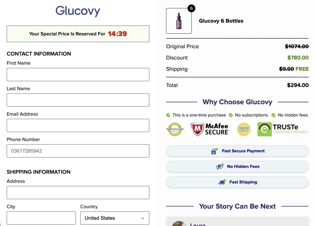 How To Order Glucovy
