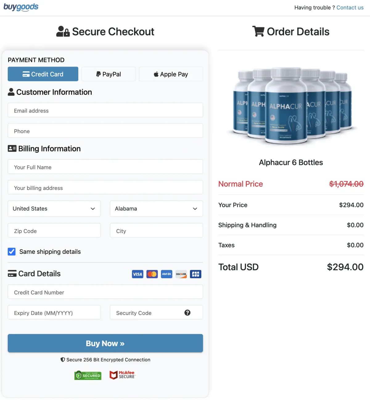 How To Order AlphaCur