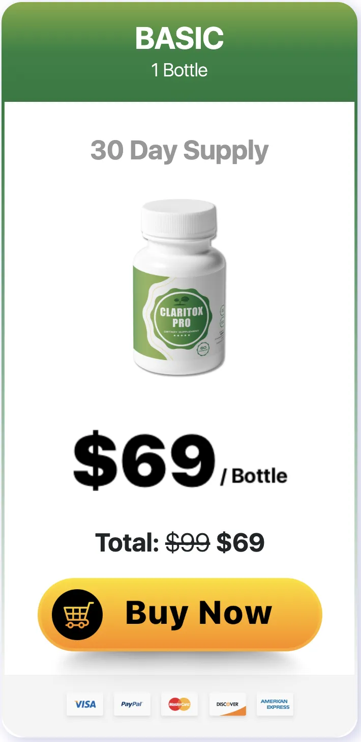 Buy Claritox Pro 1 Bottle