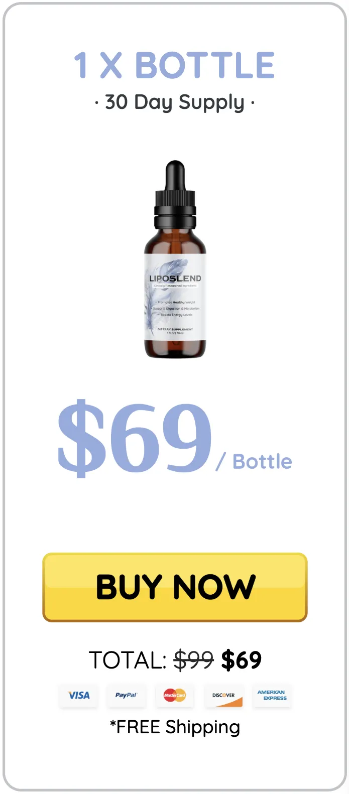 LipoSlend Fresh 1 Bottle