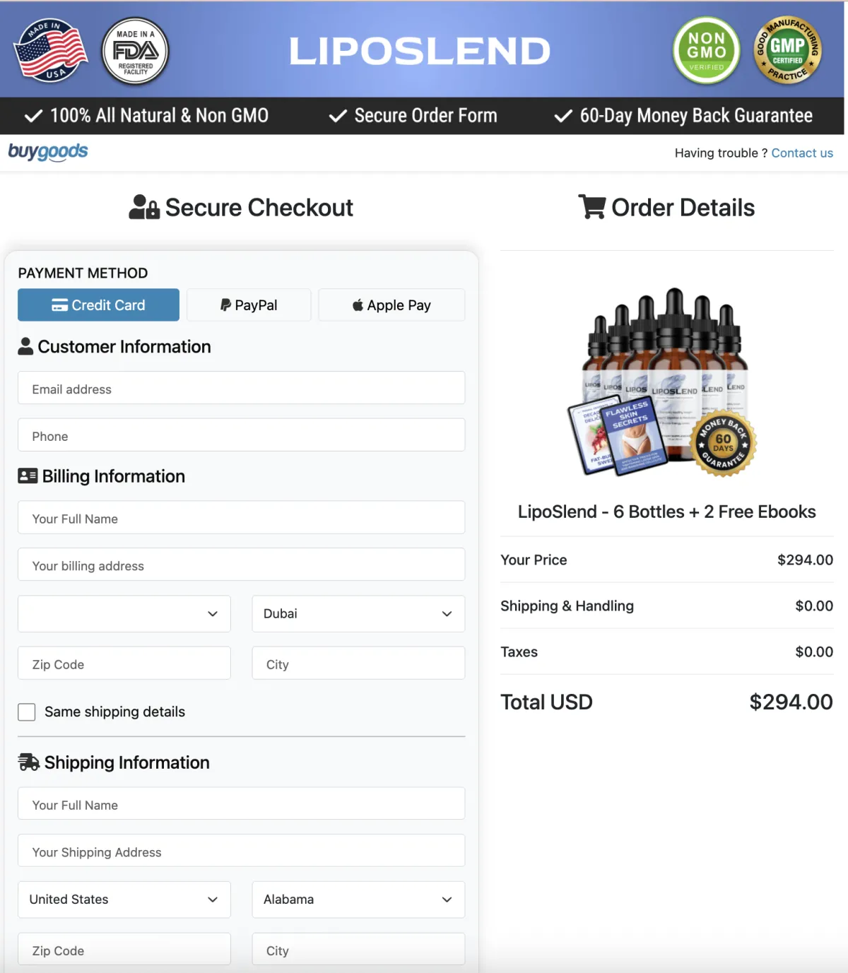 How To Order LipoSlend
