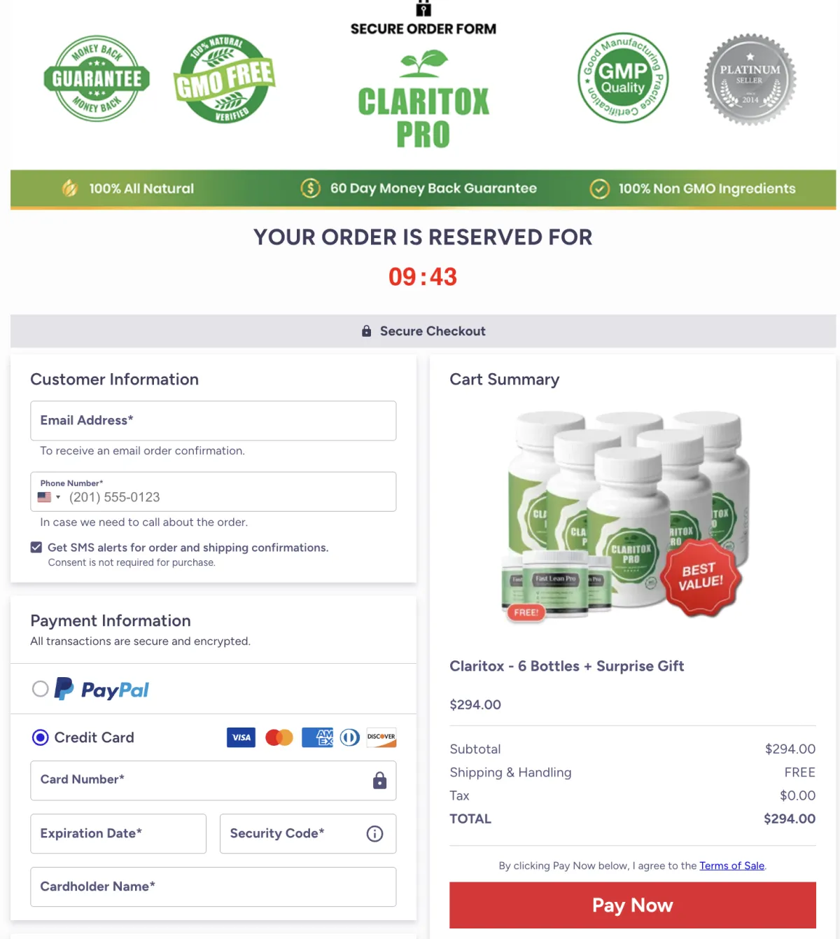 How To Order Claritox Pro