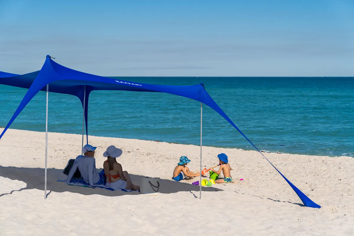 KAZZARY XL DUO COLORS BEACH TENT