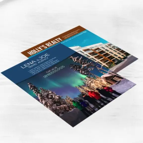 Flat flyers showcasing vibrant designs and informative content, ideal for event promotions, business advertisements, and community announcements.