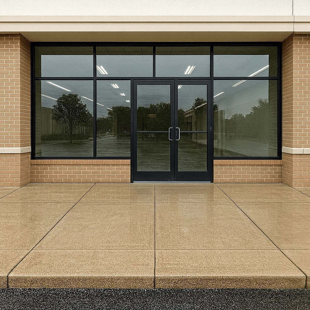 Storefront Pressure Washing