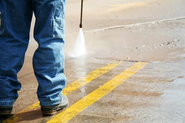 Cleaning Parking lot