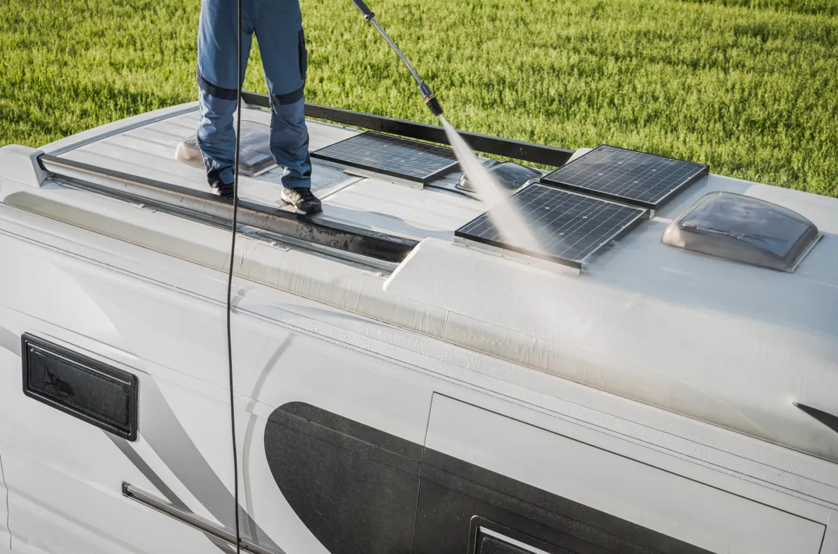 RV Pressure washing