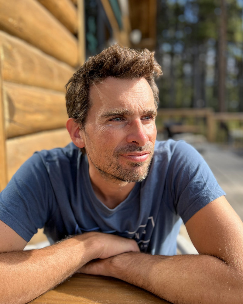 Matt George, local SEO expert and creator of the Weekend Local SEO Method, seated outdoors