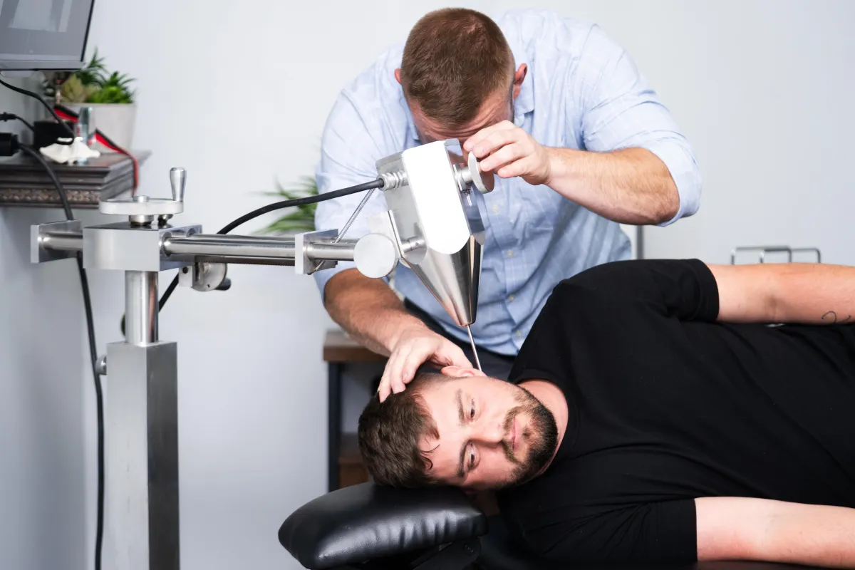 Upper cervical chiropractic adjustment by Gateway Upper Cervical in Pacific MO serving the St. Louis area