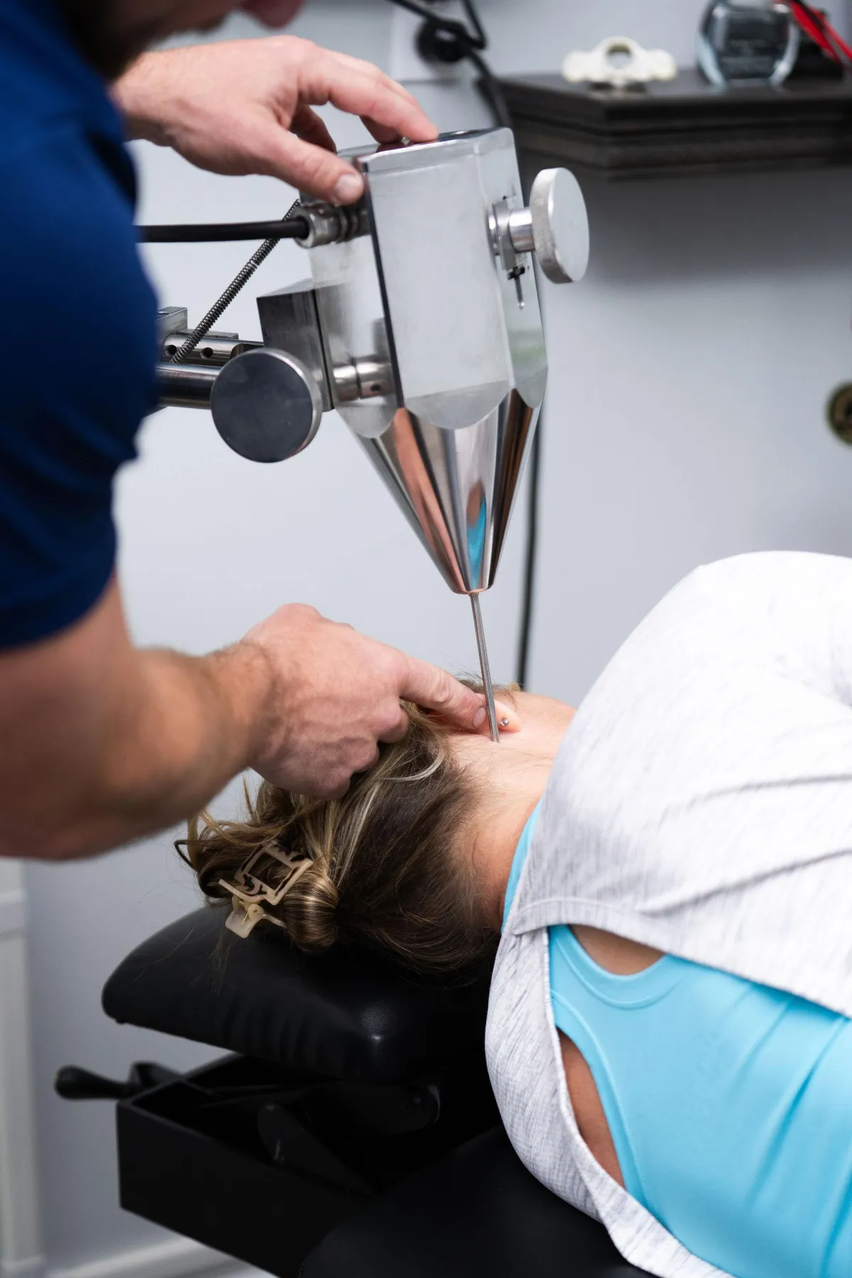 Upper cervical chiropractic adjustment by Gateway Upper Cervical in Pacific MO serving the St. Louis area