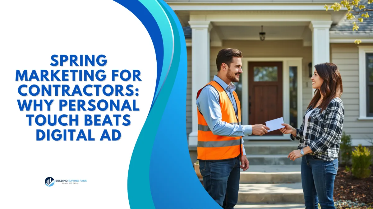 Spring Marketing for Contractors: Why Personal Touch Beats Digital Ad