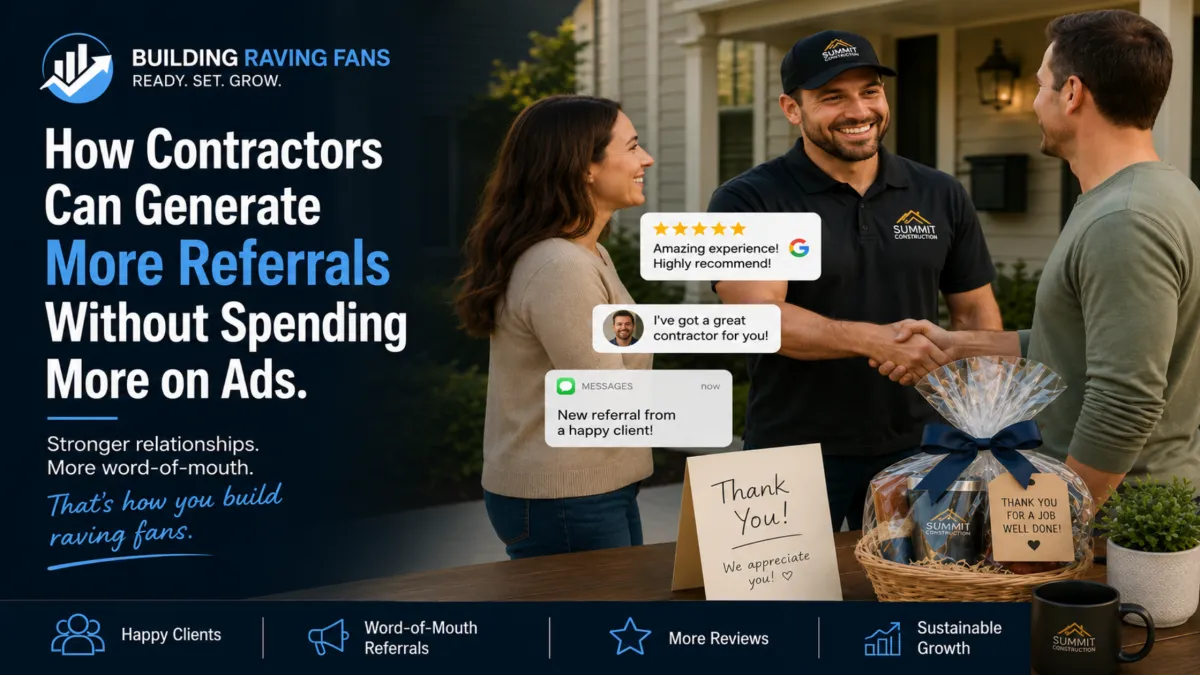 How Contractors Can Generate More Referrals Without Spending More on Ads