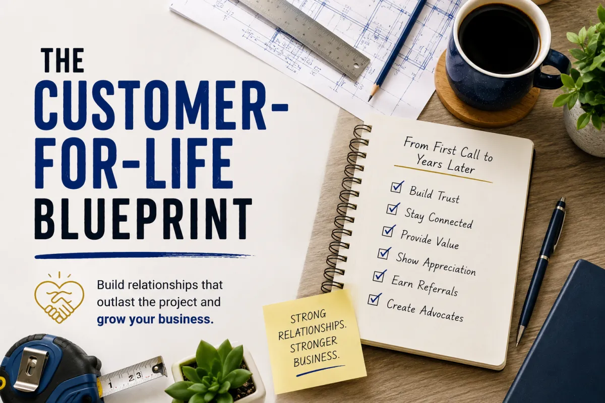 The Customer-for-Life Blueprint for Contractors