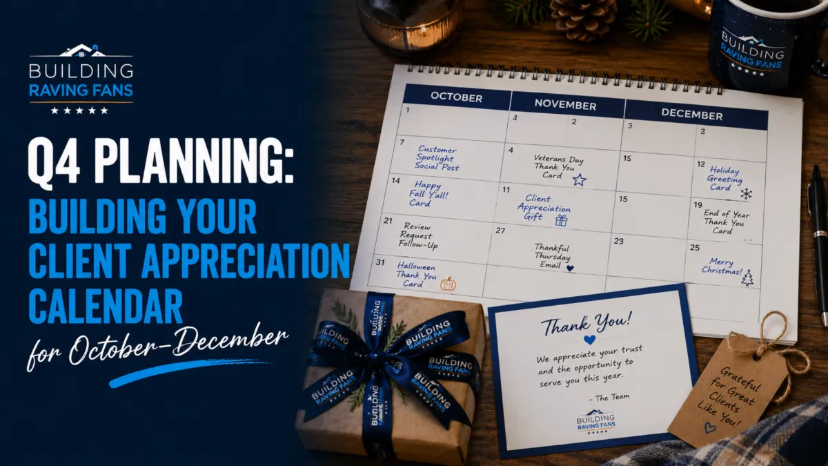 Q4 Planning: Building Your Client Appreciation Calendar for October–December