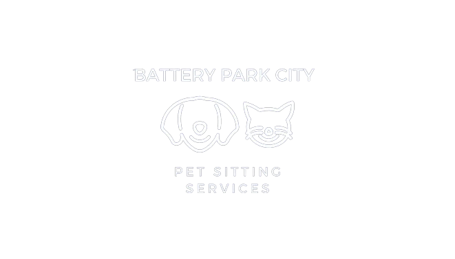 pet sitting in battery park city new york logo