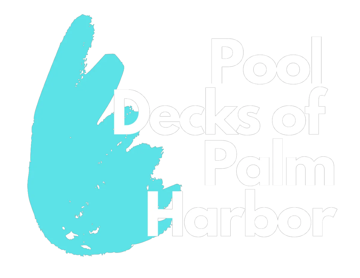Pool Decks of Palm Harbor Logo White