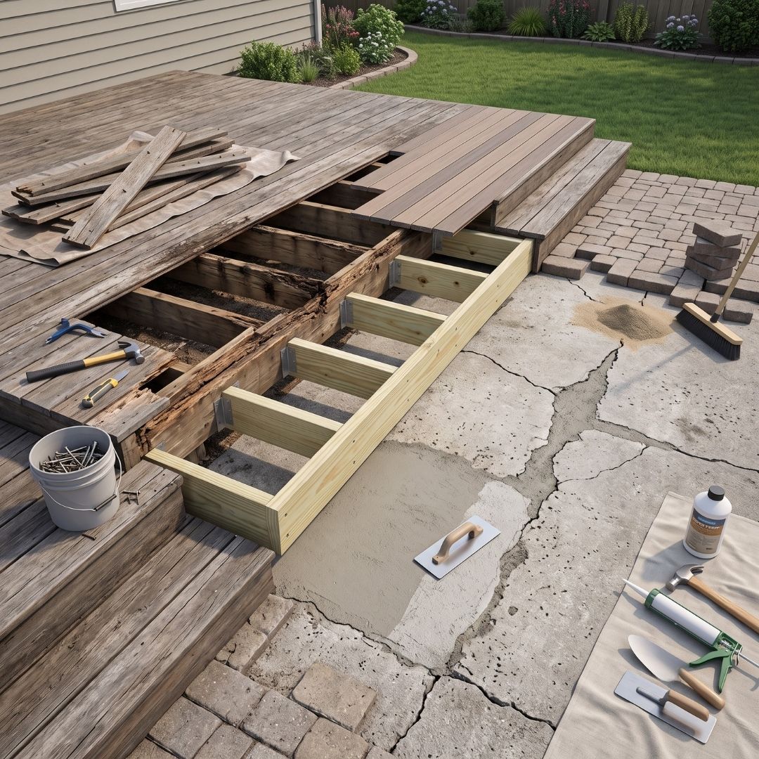 Sacramento Deck & Patio Repair