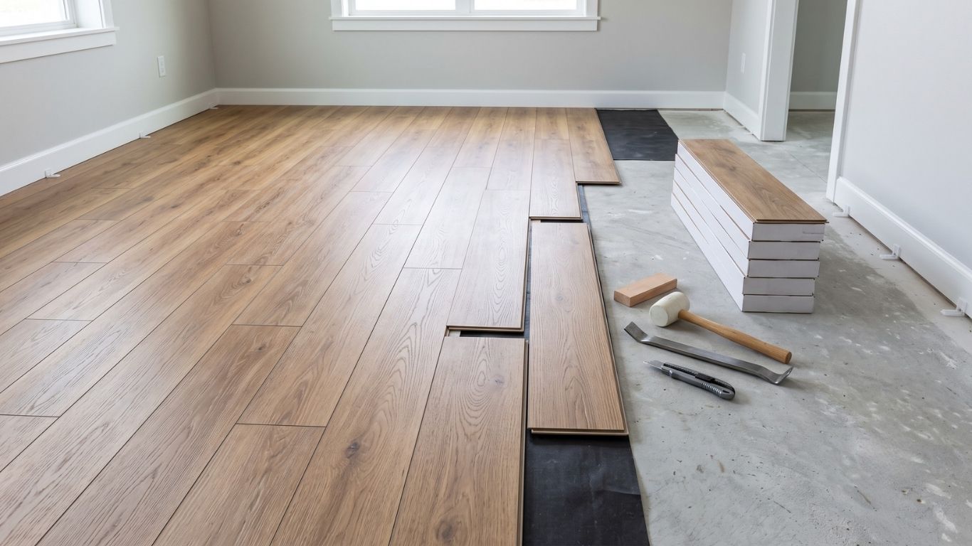 Luxury Vinyl Plank Installation