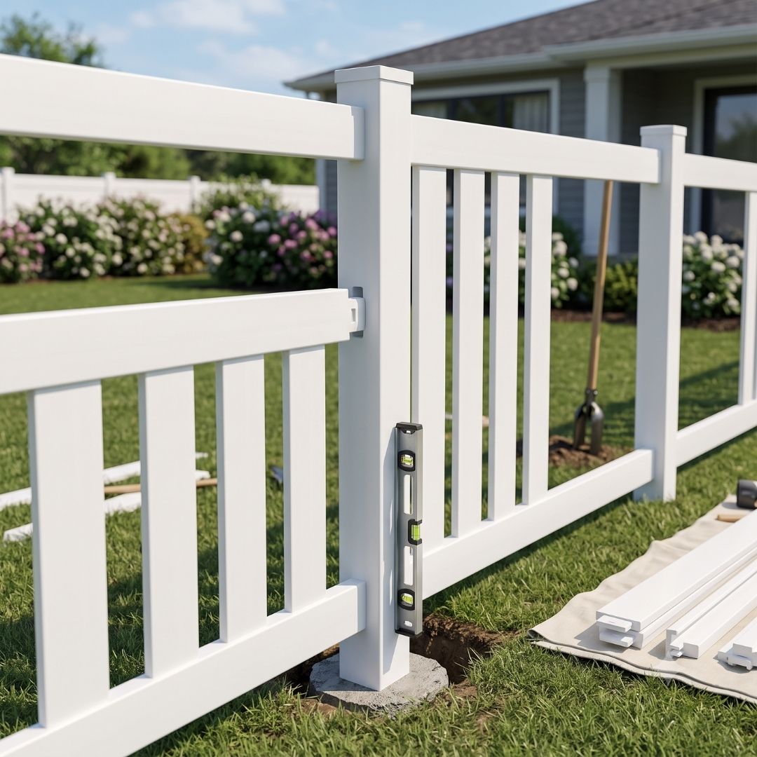 Local Vinyl Fence Installation