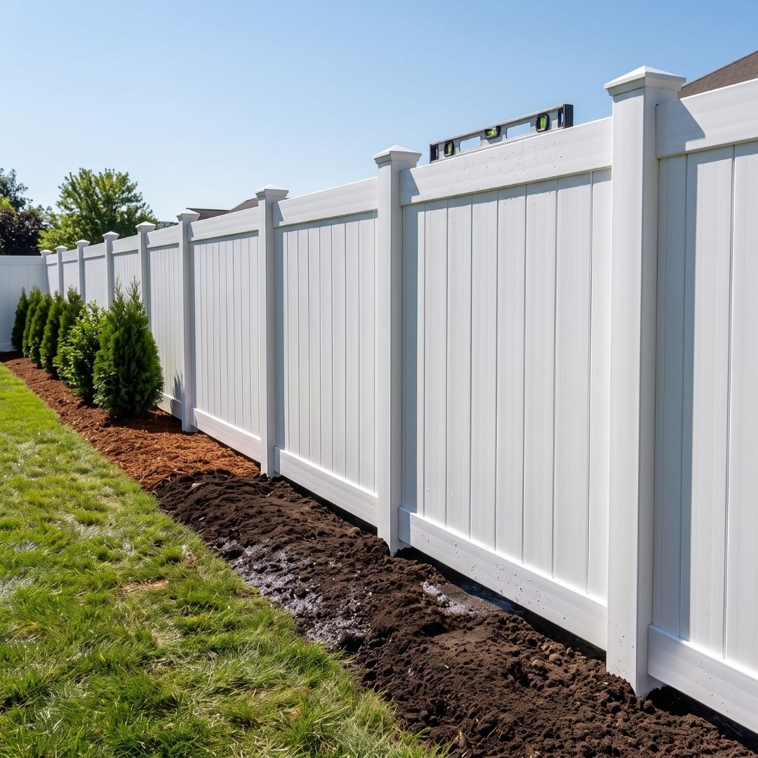 Sacramento Vinyl Fence Installation