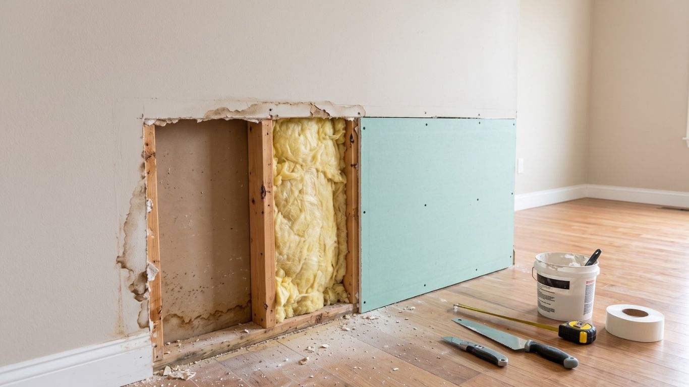 Water Damage Drywall Replacement