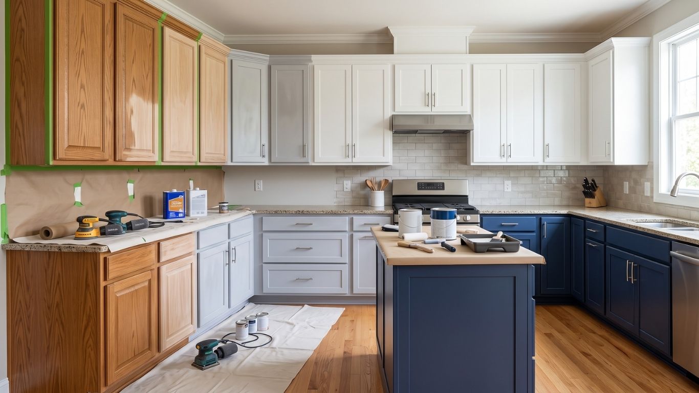 Cabinet Painting & Refinishing