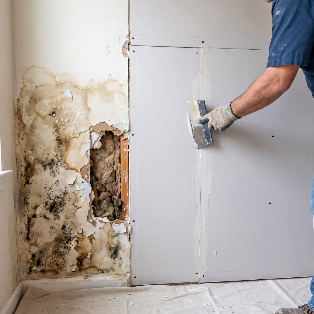 Sacramento Water Damage Drywall Replacement