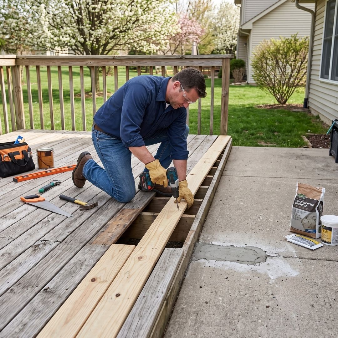 Sacramento Deck & Patio Repair