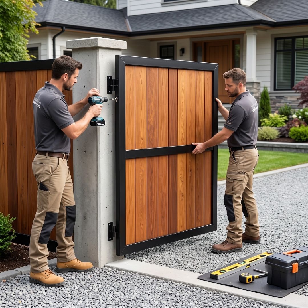 Local Gate Installation