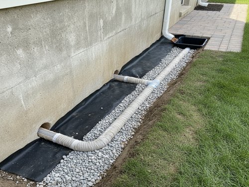 Blountville, TN Exterior Drainage