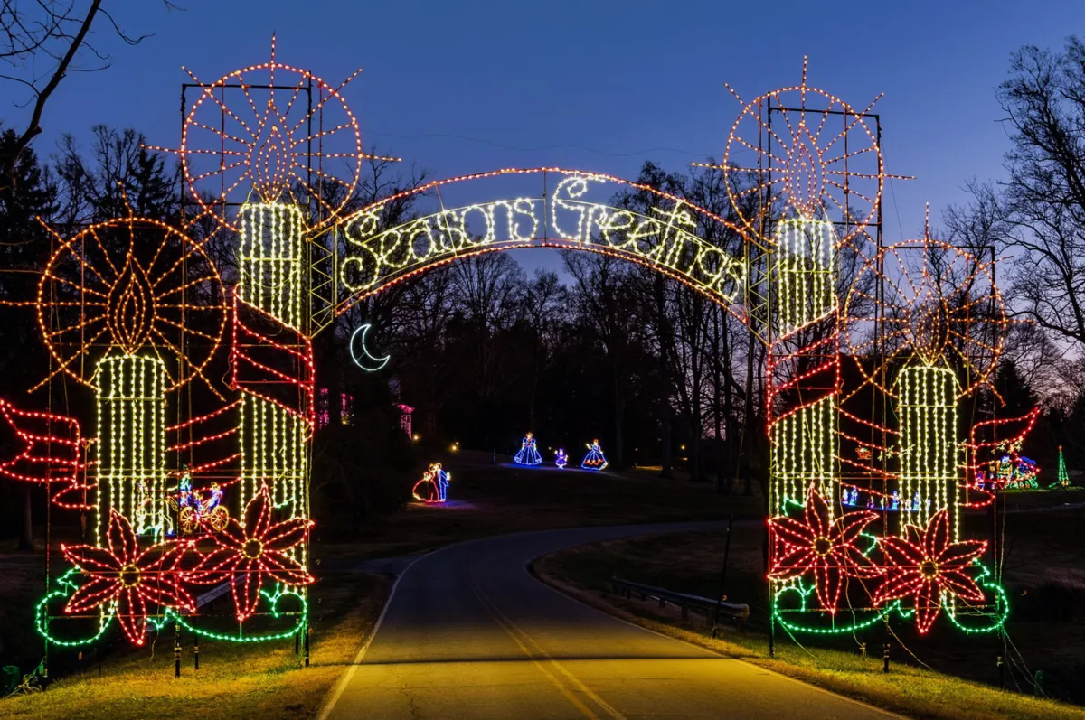 Christmas lights Winston Salem