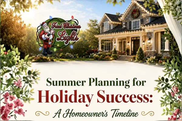 Summer Planning for Holiday Success: A Homeowner's Timeline