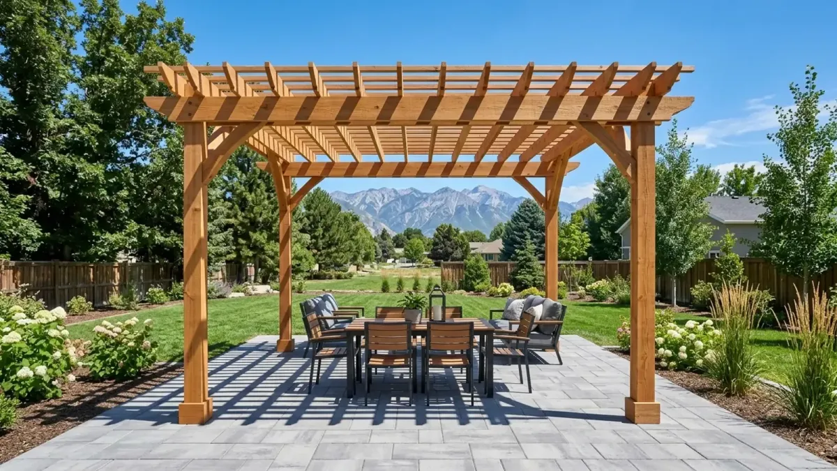 Pergola, Patio Cover, or Covered Deck? A Utah Backyard Guide