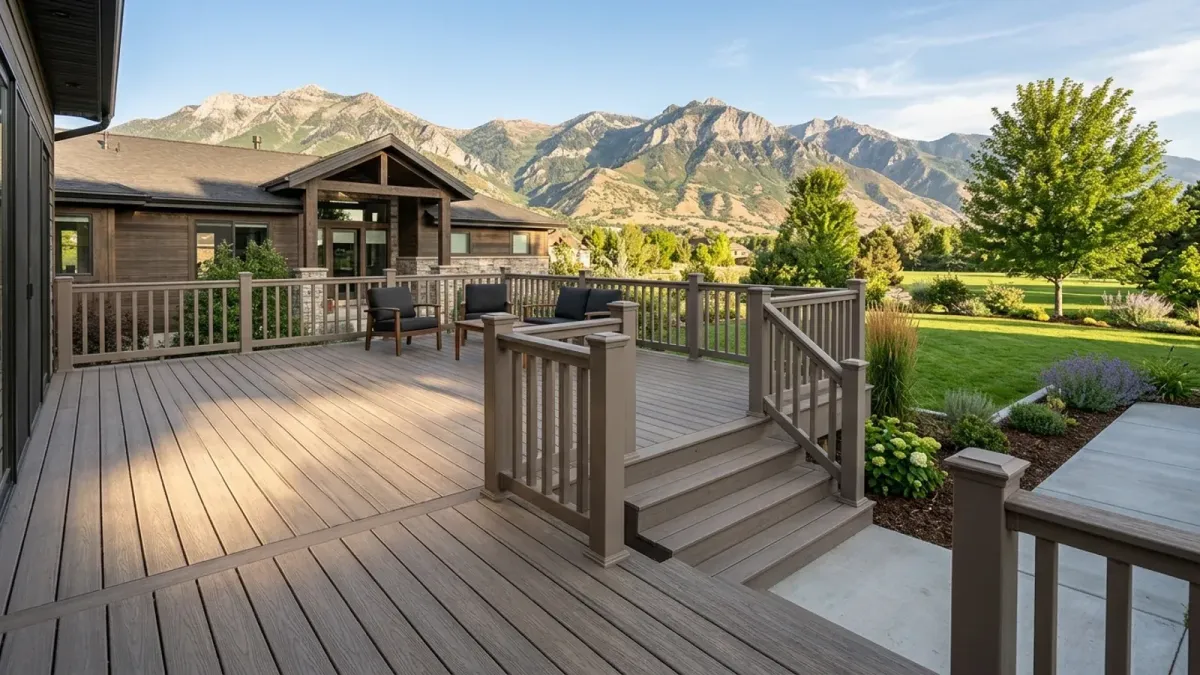 Composite vs. Cedar Decking for Utah Backyards